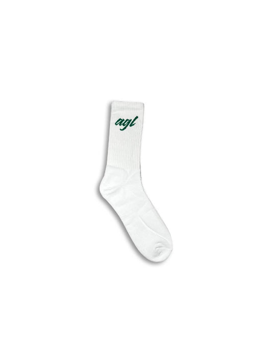 Green "AGL" Socks